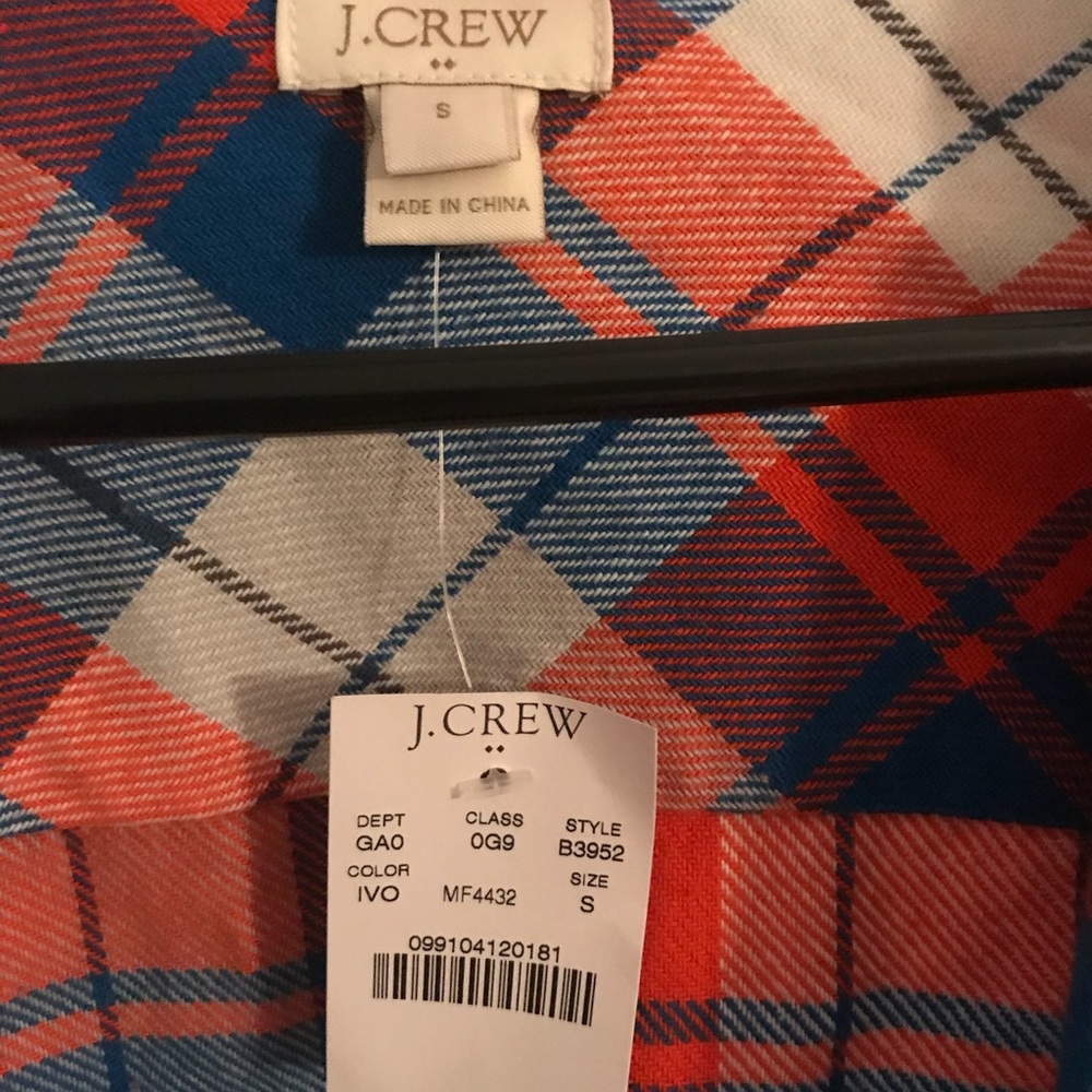 J. Crew flannel